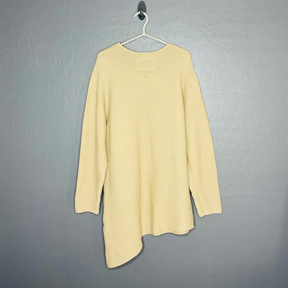 Oversized Asymmetrical Brown Sweater - Picture 2 of 12